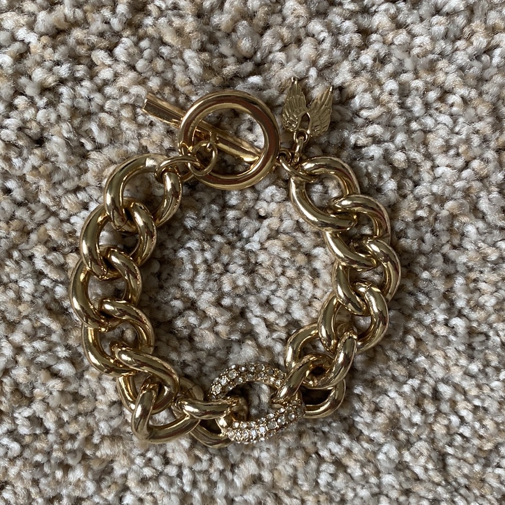 Victoria’s Secret Gold Tone Chunky Bracelet